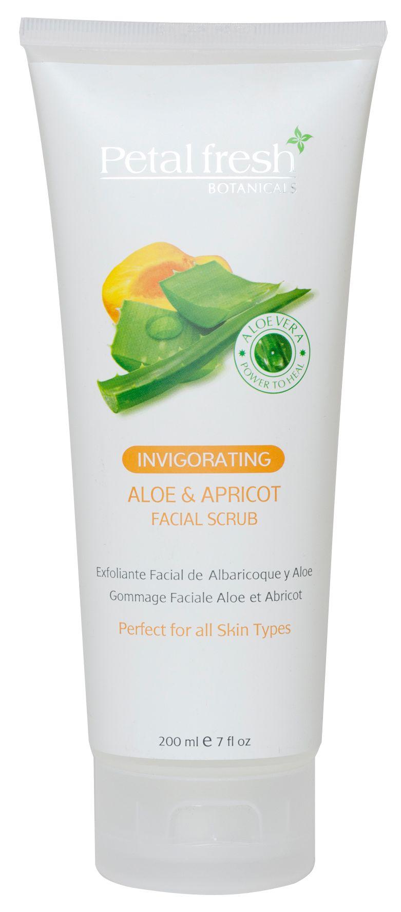 BCL Petal Fresh Botanicals Facial Scrub Aloe & Apricot 7 oz