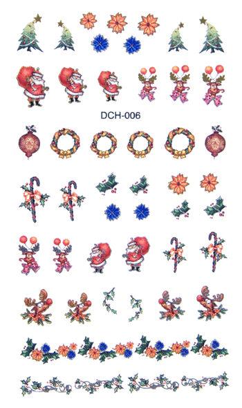Nail Art Stickers-Christmas 006