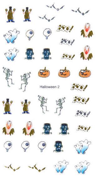 Nail Art Stickers-Halloween 002