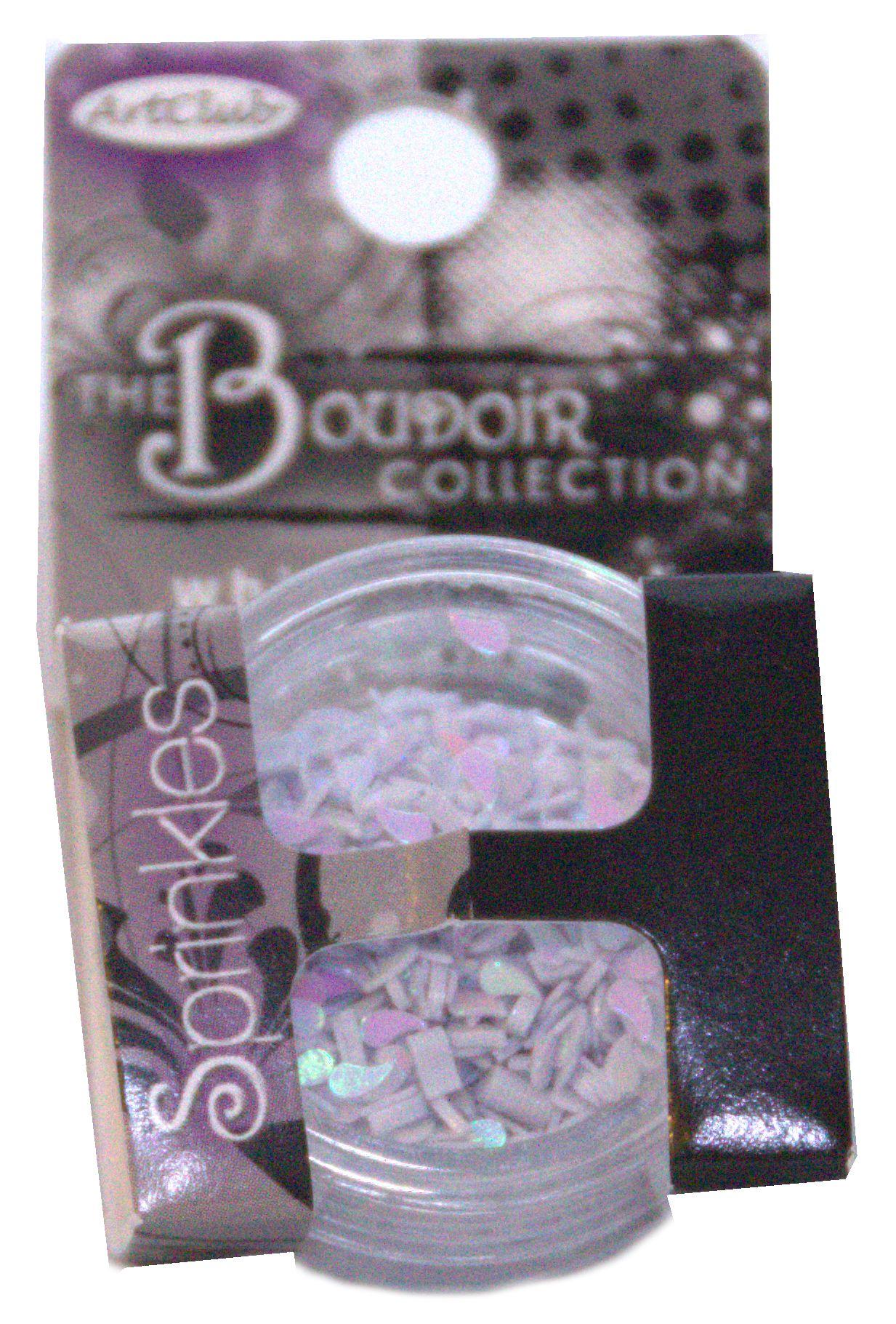 Art Club Boudoir White Droplet Sprinkle