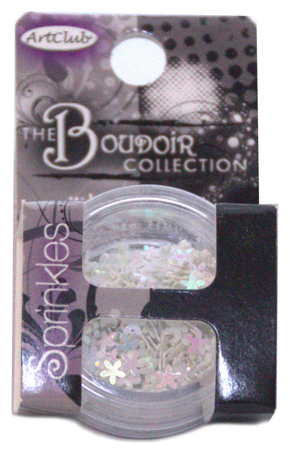 Art Club Boudoir White Fleur Sprinkle