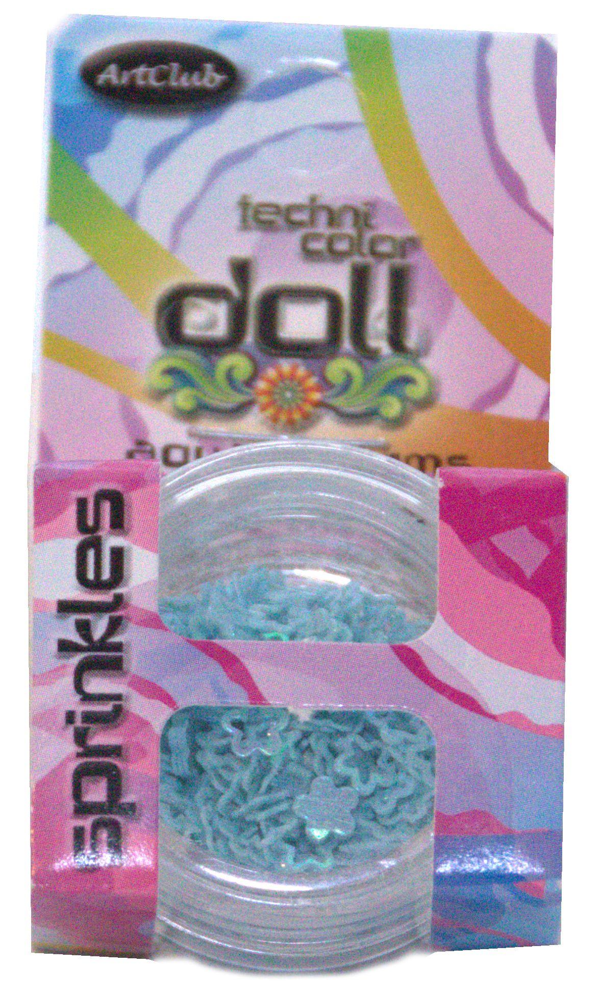 Art Club Technicolor Doll Aqua Charms Sprinkle