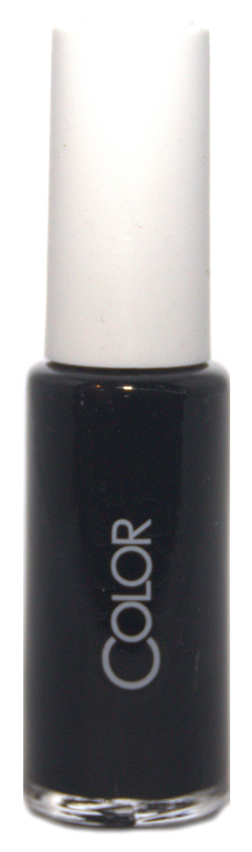 Color Club Nail Art-Black Matte 6501