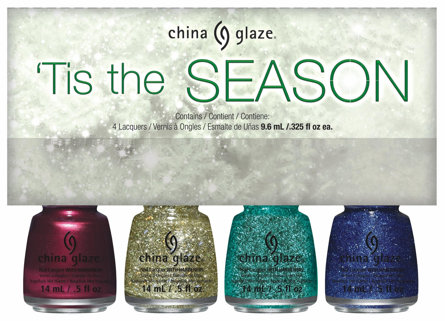 China Glaze NP-'Tis the Season Mini Set 81955