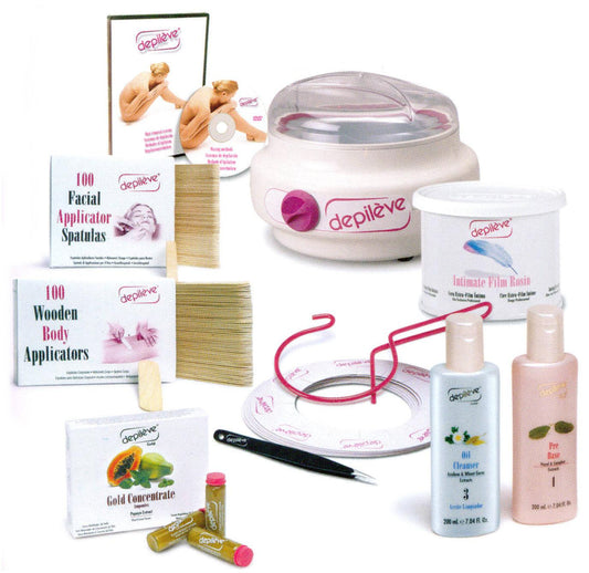 Depileve Brazilian Film Wax Kit