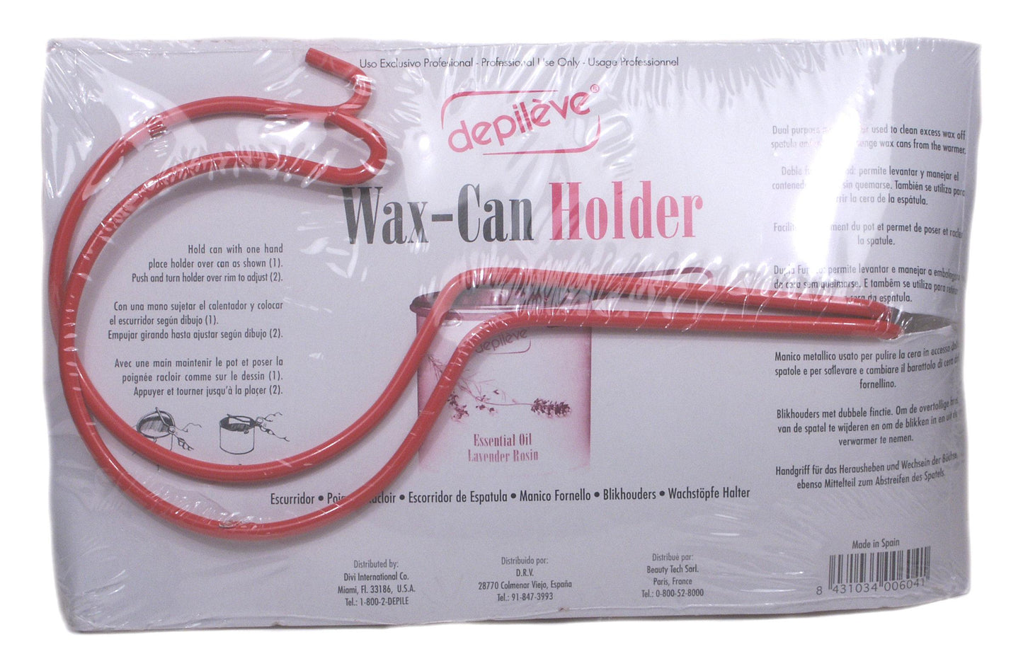 Depileve Wax-Can Holder 1 pair