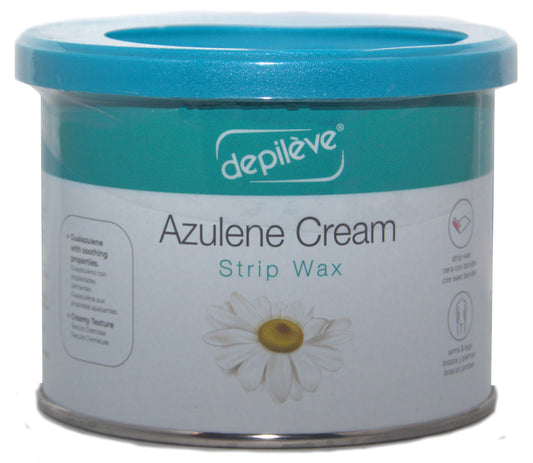 Depileve Azulene Cream Strip Wax 13.52 oz
