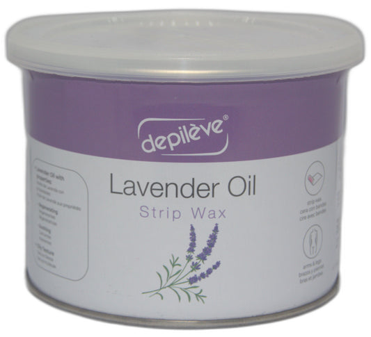 Depileve Lavender Oil Strip Wax 13.52 oz