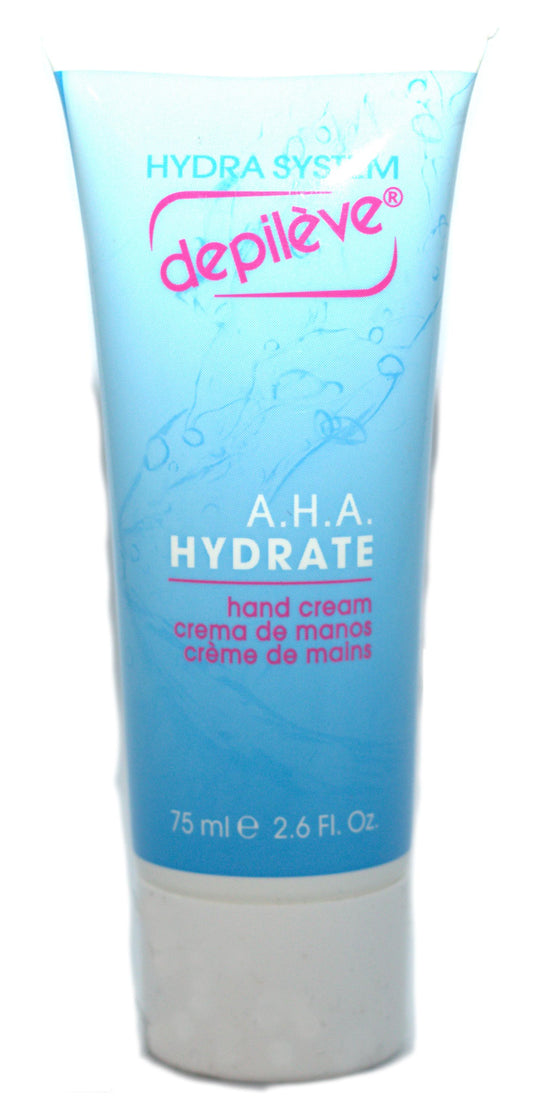 Depileve Hydrate A.H.A. Hand Cream 2.6 oz