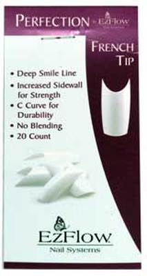 EzFlow Perfection French Tips 20 tips/pk