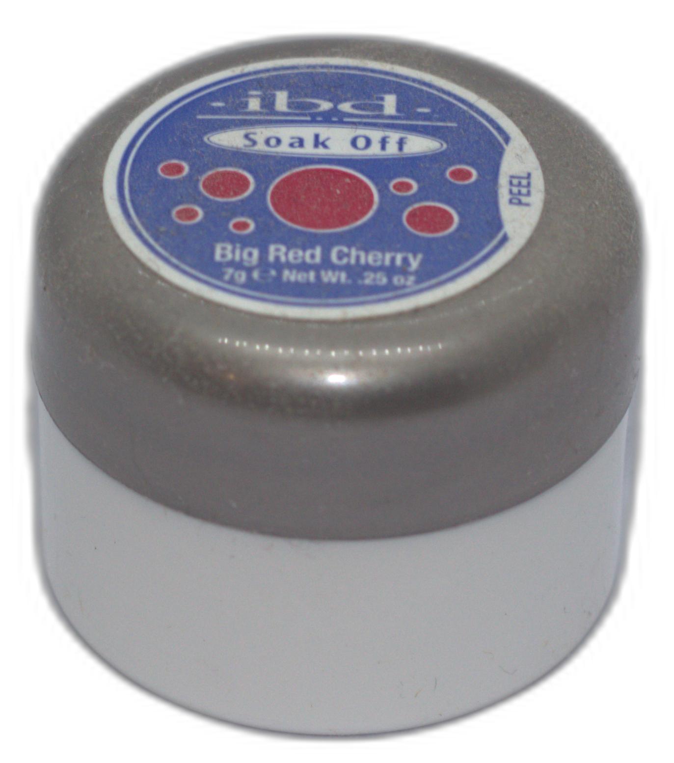 ibd Soak Off Gel Polish-Big Red Cherry 0.25 oz 56308
