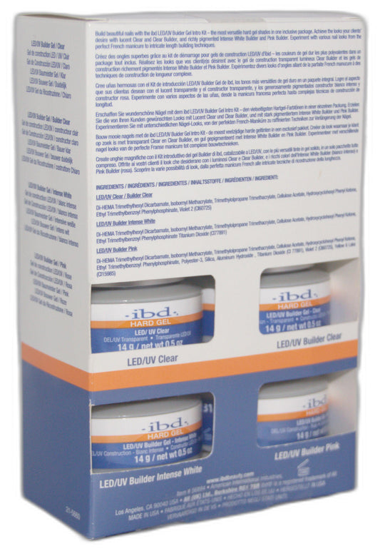 ibd LED/UV Builder Gel Intro Kit