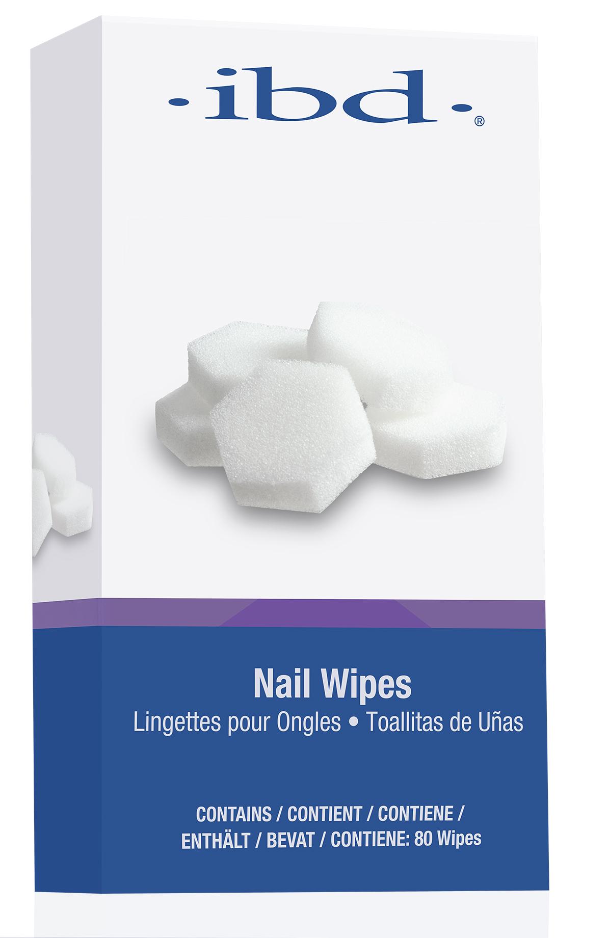 ibd Nail Wipes Lint-Free 80 Wipes