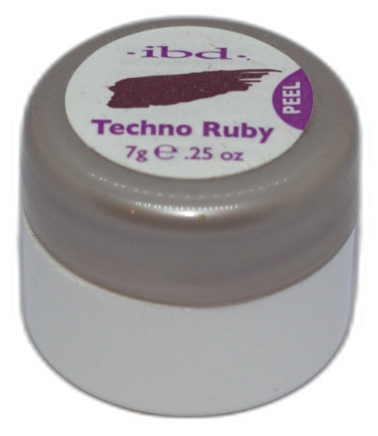 ibd Color Gel Polish-Techno Ruby 0.25 oz 60890