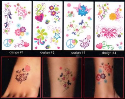 Maccabi Art Temporary Tattoo-Leg & Ankle 11571