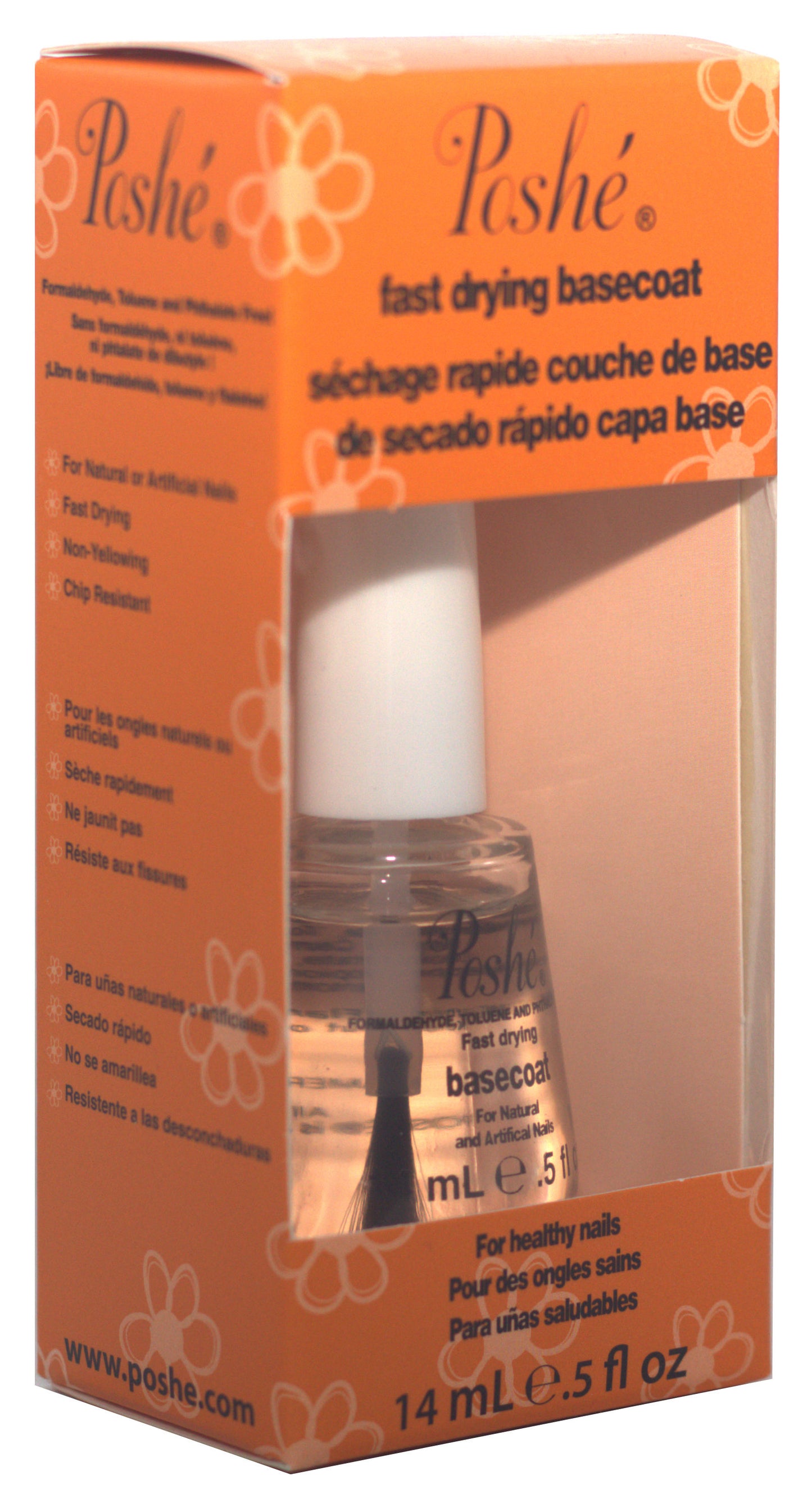 Poshe Fast Drying Basecoat 0.5 oz