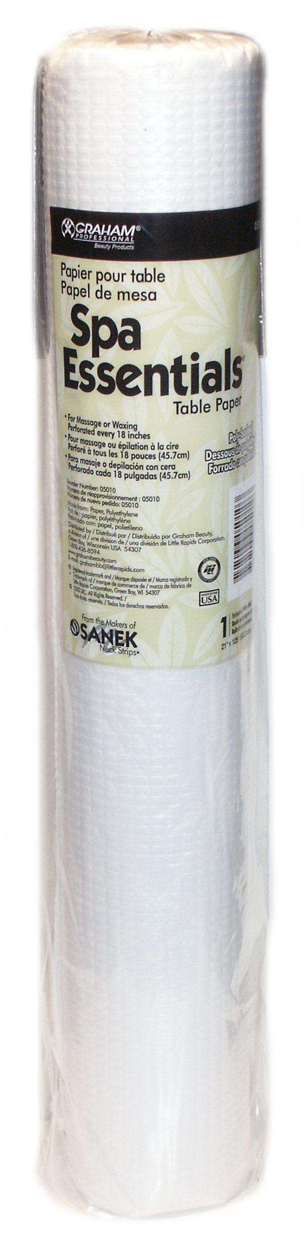 Graham SpaEssentials Waxing Table Paper Poly-Backed
