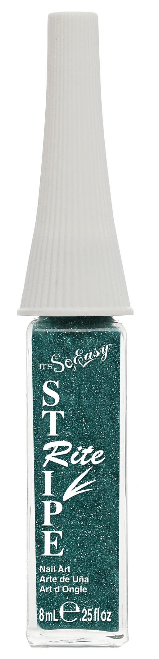 Stripe Rite Nail Art-Aqua Glitter 98773