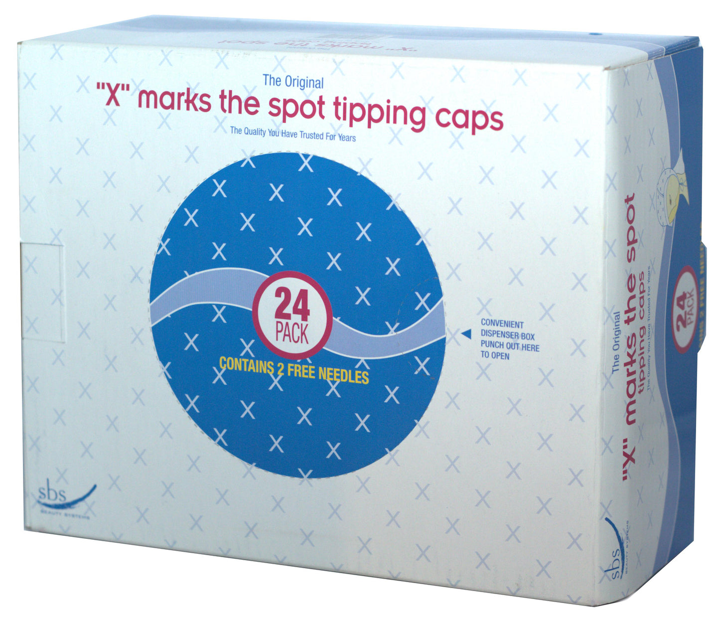 X Marks the Spot Tipping/Highlighting Caps