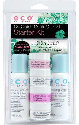 Star Nail Eco So Quick Soak Off Gel Starter Kit