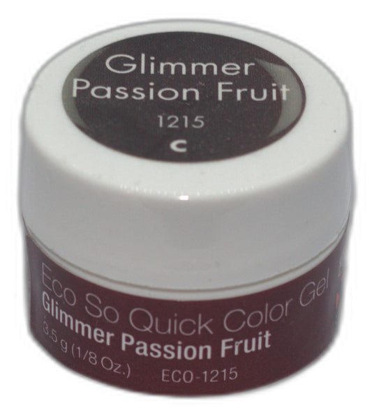 Star Nail Eco So Quick Soak Off Gel-Glimmer Passion Fruit