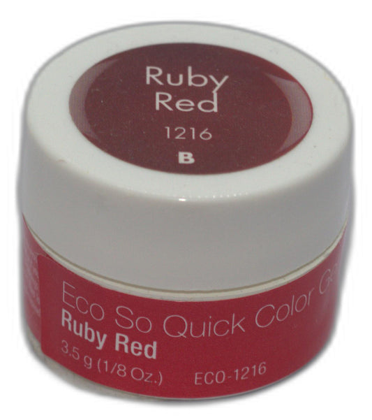 Star Nail Eco So Quick Soak Off Gel-Ruby Red