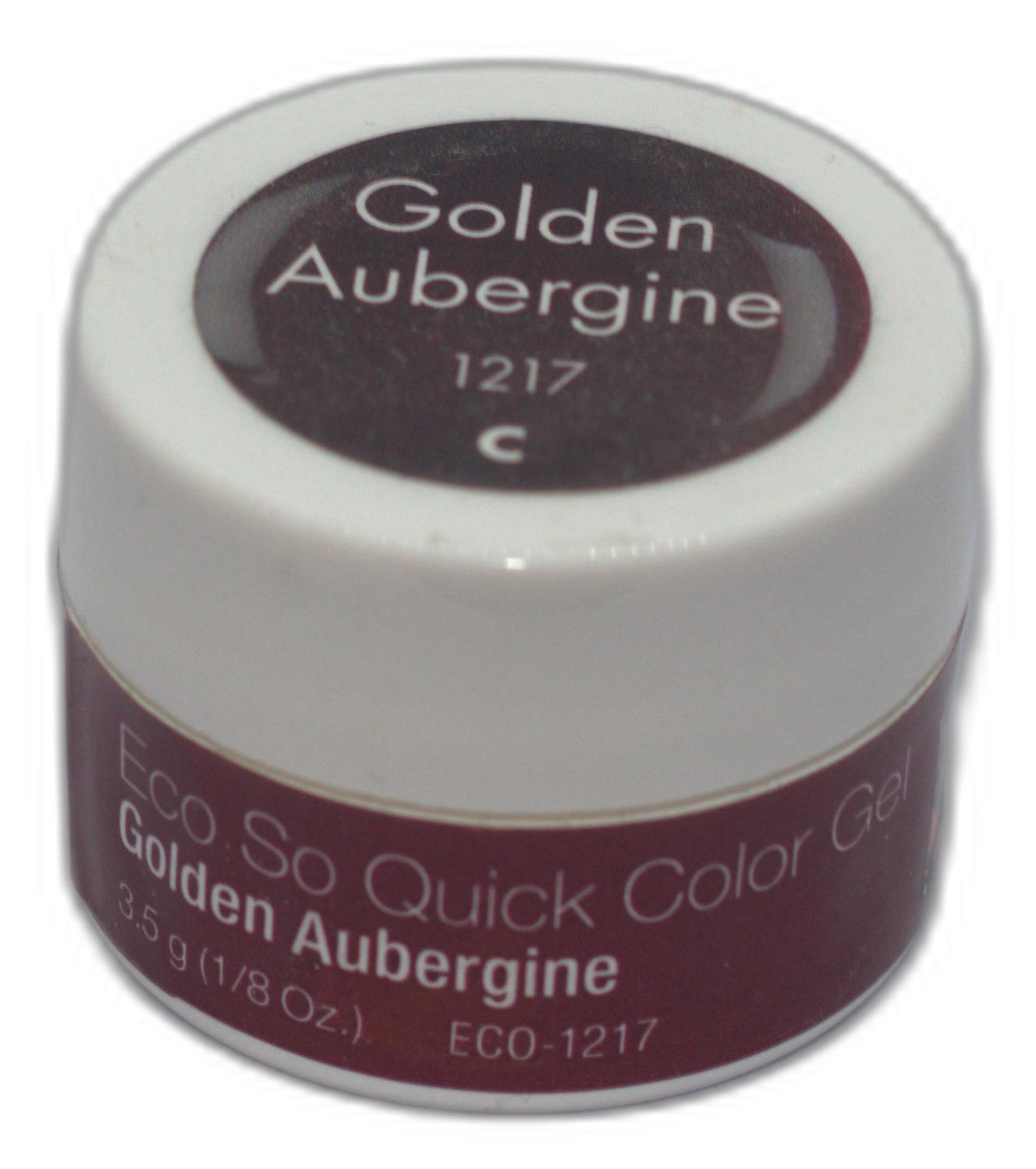 Star Nail Eco So Quick Soak Off Gel-Golden Aubergine