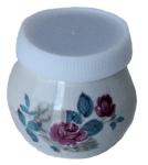 Porcelain Flower Liquid Jar