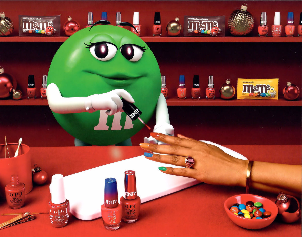 OPI x M&M's Holiday 2026