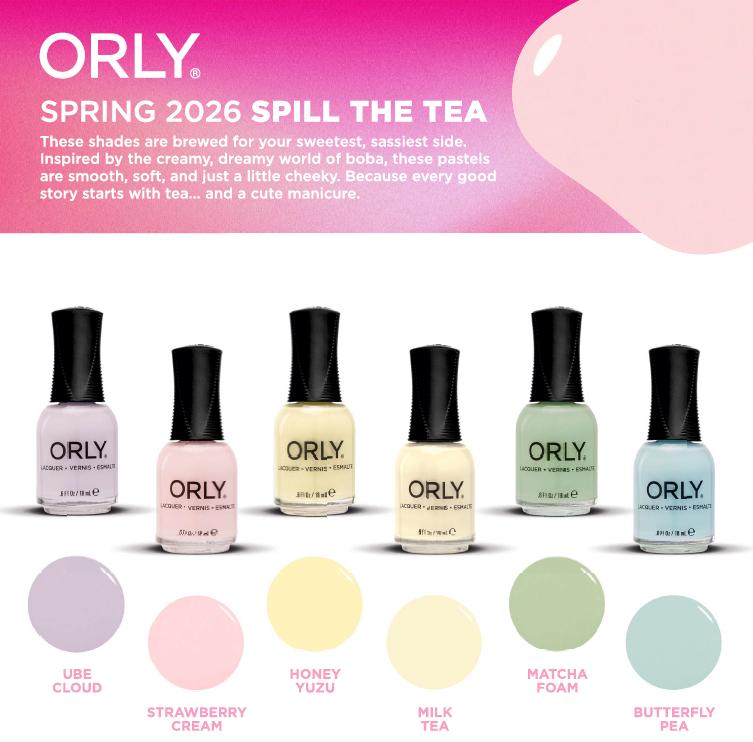 Orly Spill The Tea Spring 2026