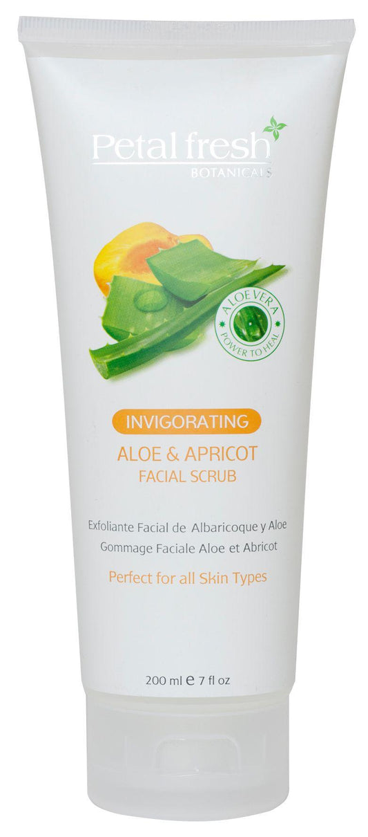 BCL Petal Fresh Botanicals Facial Scrub Aloe & Apricot 7 oz