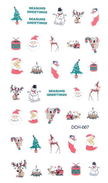 Nail Art Stickers-Christmas 007