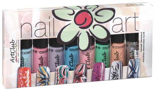 Art Club Nail Art-Pastels Striper Kit