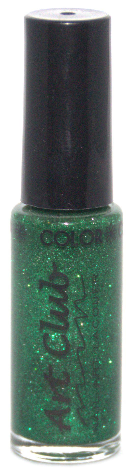 Art Club Nail Art-Green Glitter NA28