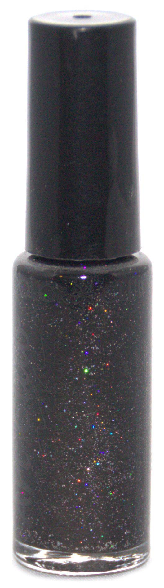 Art Club Nail Art-Black Hologram NA48