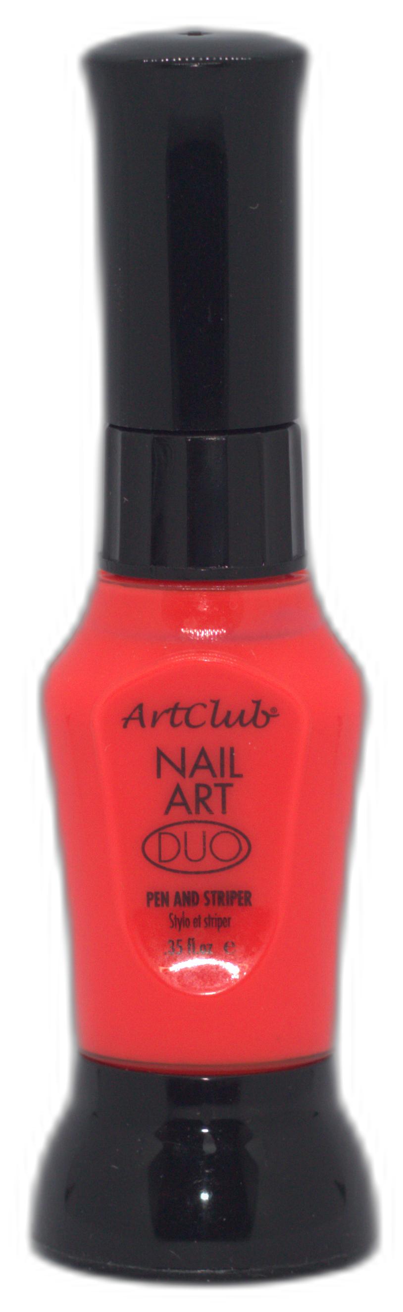 Art Club Nail Art Duo-Neon Orange P073
