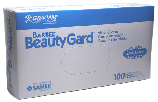 Graham Barbee BeautyGard Vinyl Small 100 gloves/box
