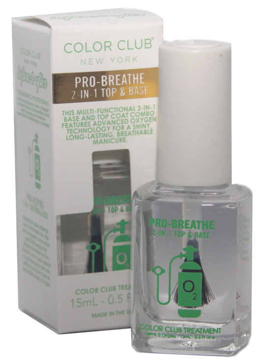 Color Club Pro-Breathe 2-in-1 Top & Base