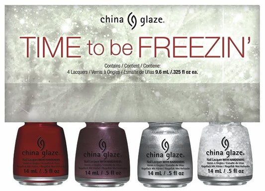 China Glaze NP-Time to be Freezin' Mini Set 81956