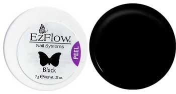 EzFlow Gel It! Gel Polish-Black 0.25 oz