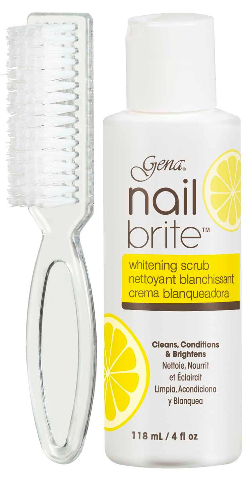 Gena Nail Brite Whitening Scrub 4 oz
