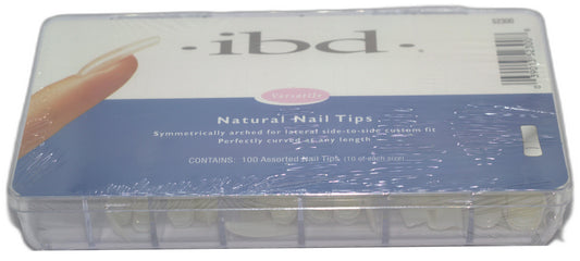 ibd Natural Nail Tips 100 tips/box