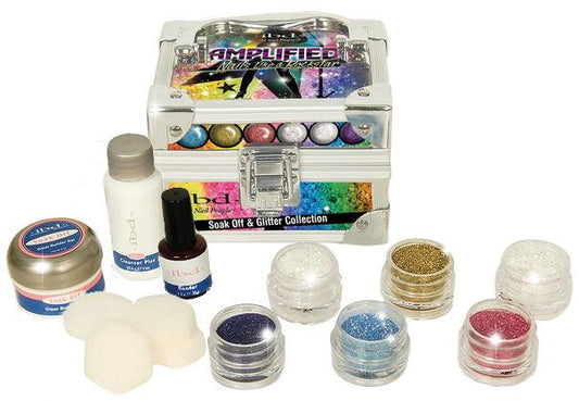 ibd Amplified Soak Off & Glitter Collection Kit