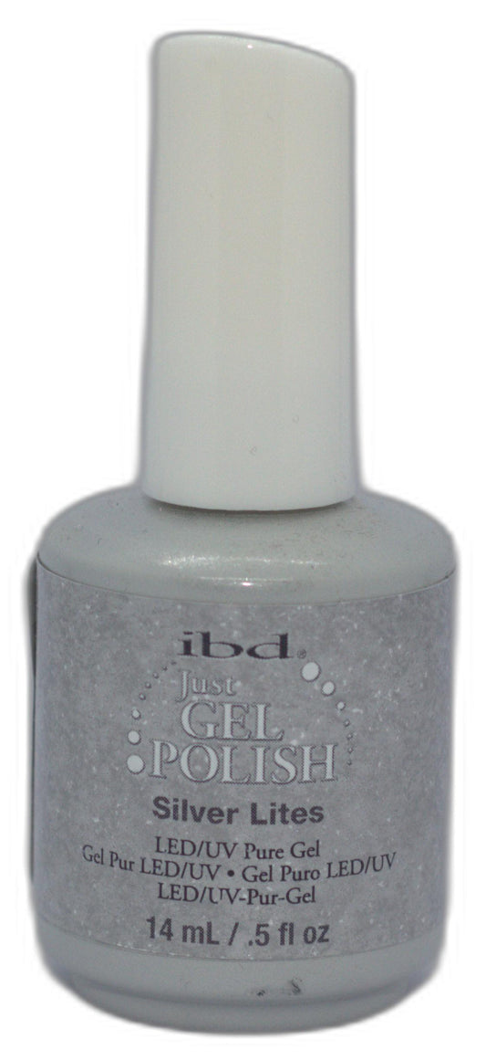 ibd Just Gel Polish-Silver Lites 56572