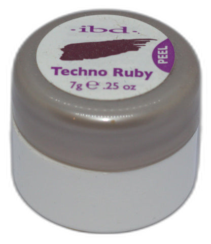 ibd Color Gel Polish-Techno Ruby 0.25 oz 60890