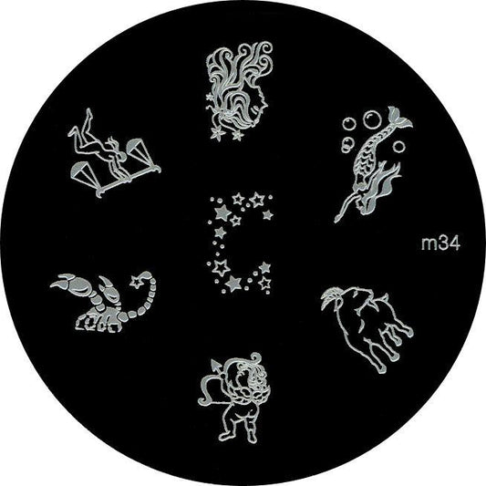 Konad Image Plate M34