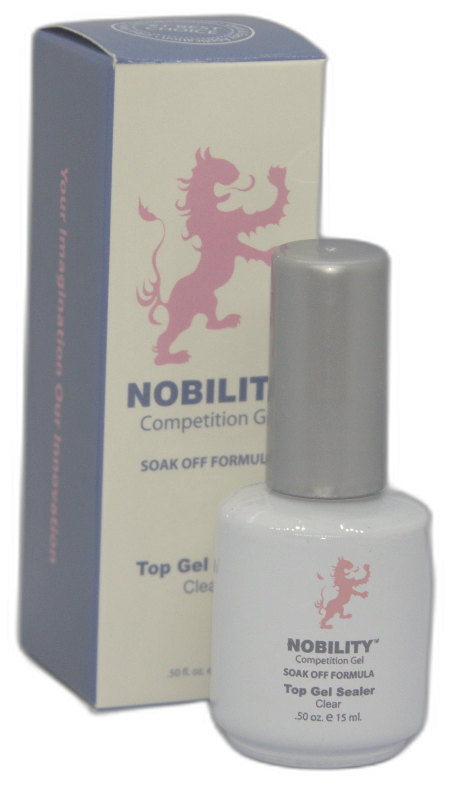 LeChat Nobility Top Gel Sealer Clear 0.5 oz