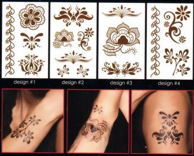 Maccabi Art Temporary Tattoo-Henna 11577