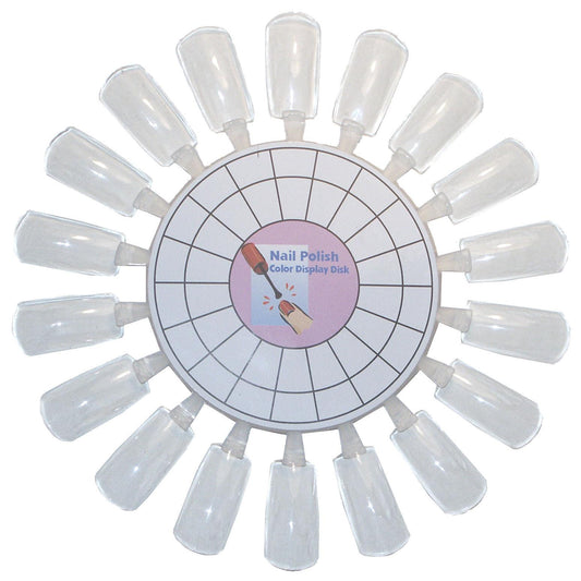 Nail Polish Display Wheel Natural 2/pack
