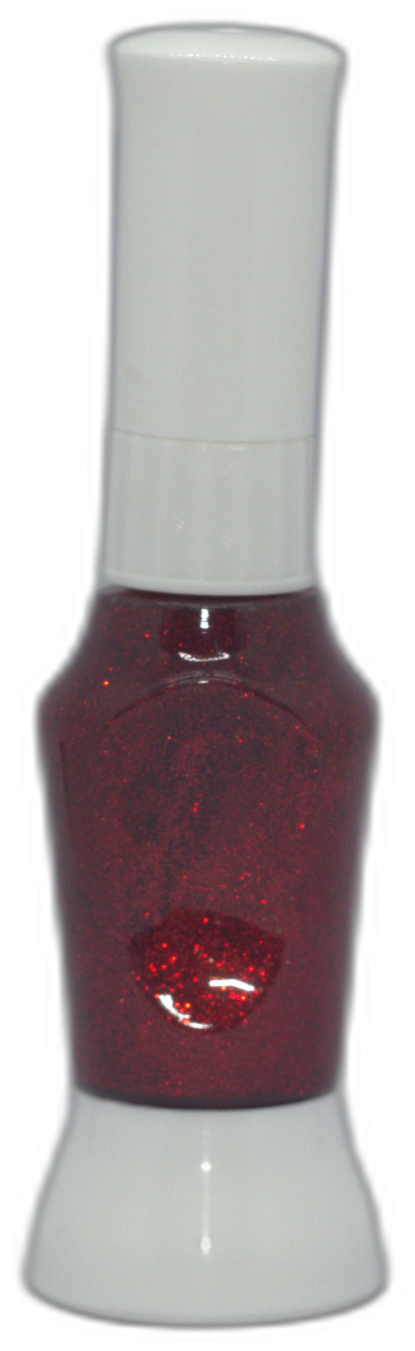 Nail Art 2-Way Striper Pen-Glitter Red B85